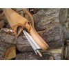 Leather Archery Equipment - Arm Bracers, Quivers, Pouches
