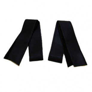 Cuff Bindings (narrow) - Damson Leather