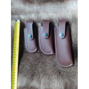 Knife - Brown Pouch to fit Small Folding Knife