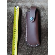 Knife - Brown Pouch to fit Large Folding Knife