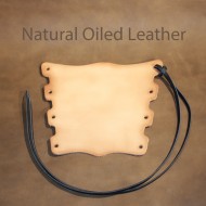 Archery Bracer - Laced Medieval Castle Style Fits Child to Adult - Natural Leather
