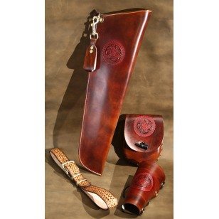 Archery Side Quiver Set (Celtic Dogs)