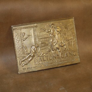 Minted Brass Buckle - Dalton Gang