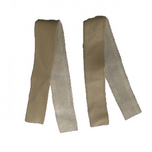 Cuff Bindings (narrow) - Fawn Leather