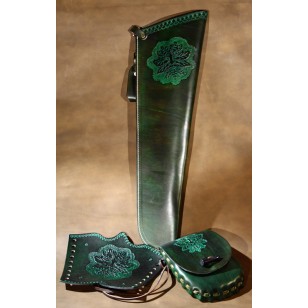 Archery Side Quiver Set (Green Man)