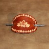 Leather Hair Barrettes and Hair Accessories