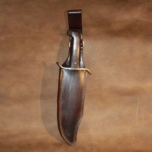 Knife Sheath - Custom Knife Sheaths Made To Order (plain sheath with hanger) - (Contact by email to get a price) DO NOT order this item