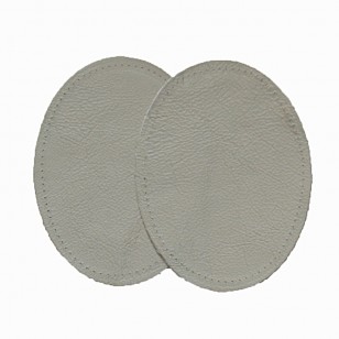 Leather Elbow Patches - (Size Medium) Fawn (three sizes available)