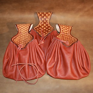Bag - Medieval style Lady's Belt Bag or Pouch - Special Order Only