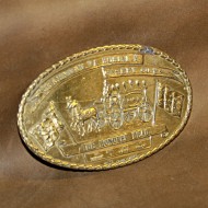 Minted Brass Buckle - Richmond Burial Casket Company