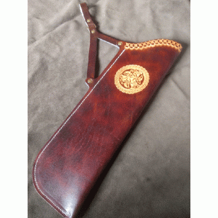 Archery Side Quiver (Celtic Dogs) Small 