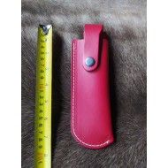 Knife - Red Pouch to fit Large Folding Knife