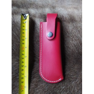 Knife - Red Pouch to fit Large Folding Knife