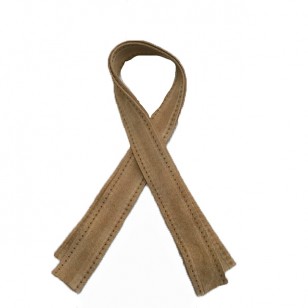 Cuff Bindings (2" wide x 22") - Tan Suede