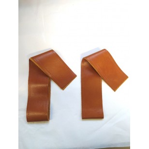 Cuff Bindings (2" wide x 22") - Tan Leather