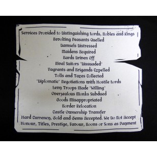 Teeshirt - Fist and Falchion Mercenary Company (Small)