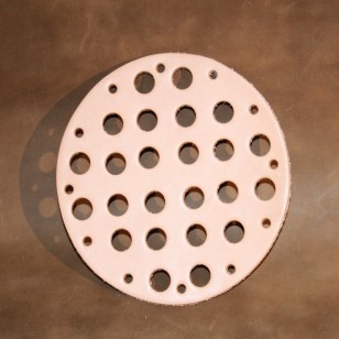 Archery - 6 3/4" Leather Arrow Bag Spacer for field piles (sharps)