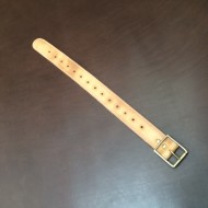 Straps - 1.5" Wide Classic Sports Car Rack 20" Extension Strap in Natural Oiled Leather (SINGLE STRAP)