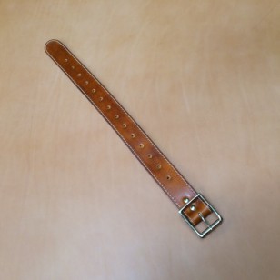 Straps - 1.5" Wide Classic Sports Car Rack 22" Extension Strap in Saddle Tan Leather (SINGLE STRAP)